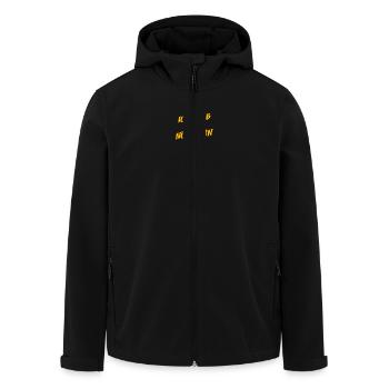 Ich Bleib Heute Nüchtern Kein Alkohol Alkoholfrei - Recycelte Männer Softshell-Jacke von Stanley/Stella - Schwarz - Vorne - AI Model Male 185 light (185cm)