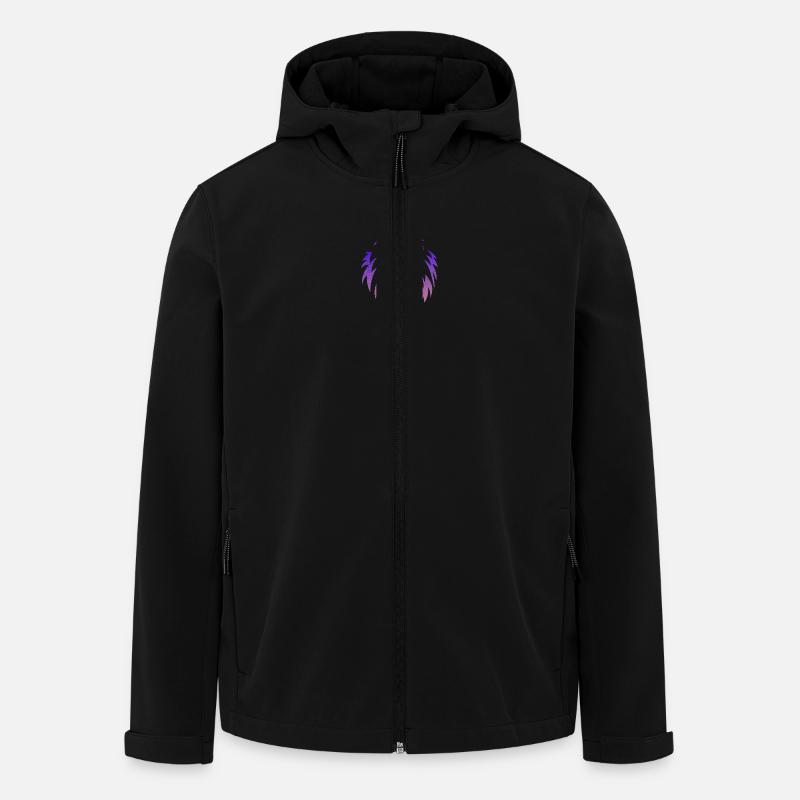 Tête de Lion Tribal - Veste softshell homme en polyester recyclé Stanley/Stella - noir