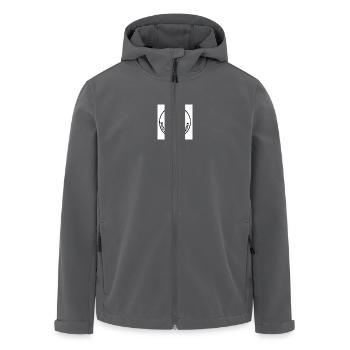 halte deine umwelt sauber - Recycelte Männer Softshell-Jacke von Stanley/Stella - Anthrazit - Vorne - AI Model Male 185 light (185cm)