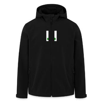 irish lives matter - Recycelte Männer Softshell-Jacke von Stanley/Stella - Schwarz - Vorne - AI Model Male 185 light (185cm)
