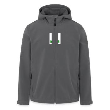 irish lives matter - Recycelte Männer Softshell-Jacke von Stanley/Stella - Anthrazit - Vorne - AI Model Male 185 light (185cm)