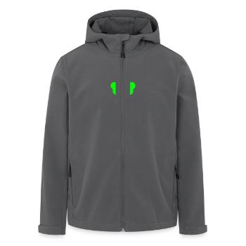 Irland kleeblatt - Recycelte Männer Softshell-Jacke von Stanley/Stella - Schwarz - Vorne - AI Model Male 185 light (185cm)