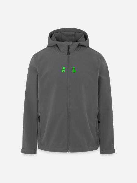 Kiss me im irish - Men’s Recycled Softshell Jacket by Stanley/Stella - black