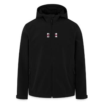 Pray for lebanon - Recycelte Männer Softshell-Jacke von Stanley/Stella - Schwarz - Vorne - AI Model Male 185 light (185cm)