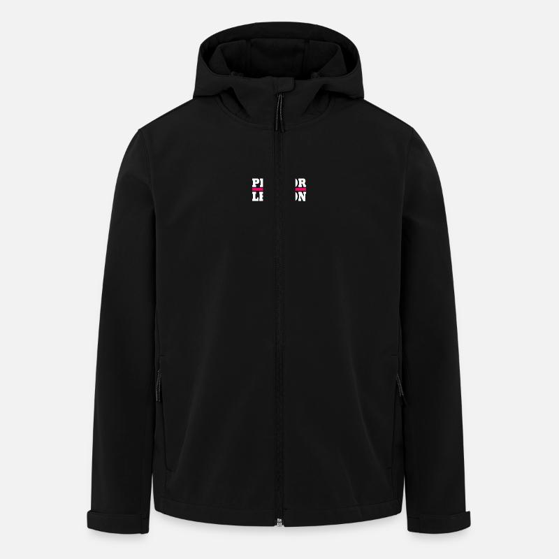 Pray for lebanon - Veste softshell homme en polyester recyclé Stanley/Stella - noir