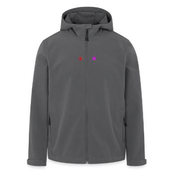 Ah men - Recycelte Männer Softshell-Jacke von Stanley/Stella - Schwarz - Vorne - AI Model Male 185 light (185cm)