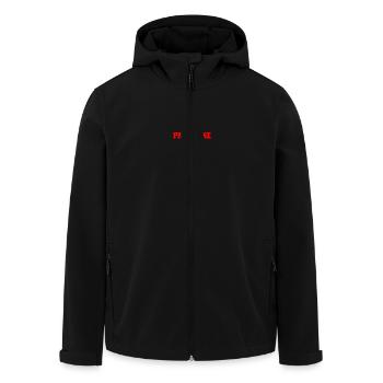 Team palestine - Men’s Recycled Softshell Jacket by Stanley/Stella - black - Front - AI Model Male 185 light (185cm)