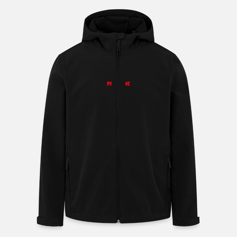 Team palestine - Veste softshell homme en polyester recyclé Stanley/Stella - noir