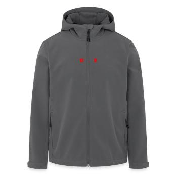 Ceasefire - Veste softshell homme en polyester recyclé Stanley/Stella - noir - Devant - AI Model Male 185 light (185cm)