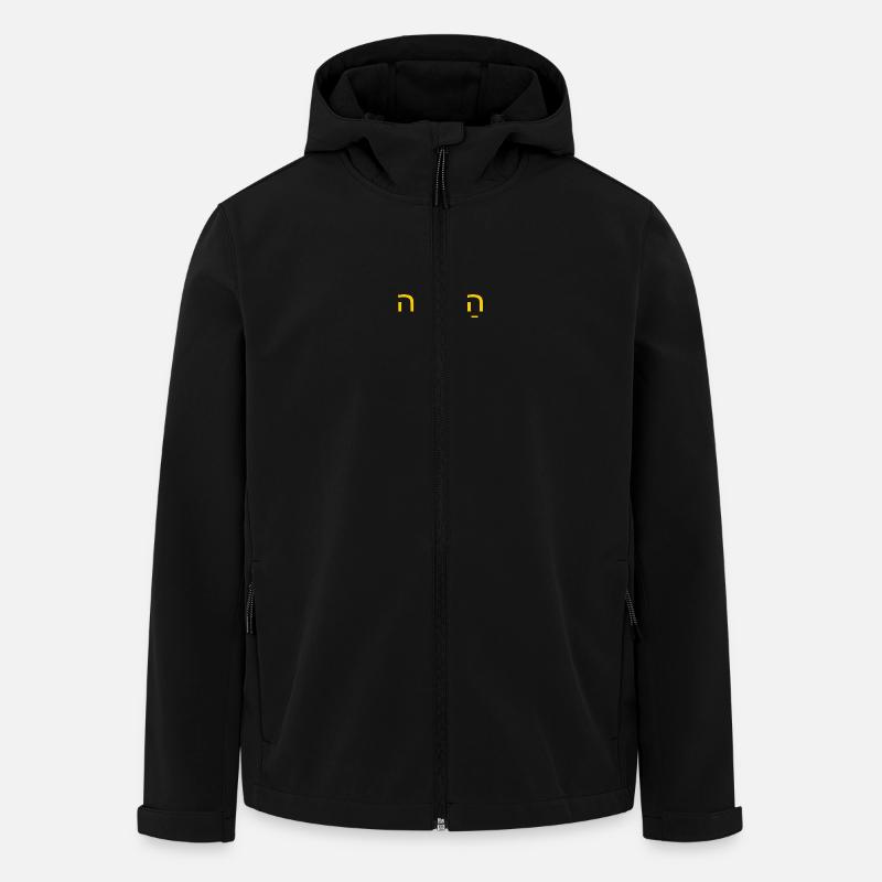 Hatikvah התקווה - Veste softshell homme en polyester recyclé Stanley/Stella - noir
