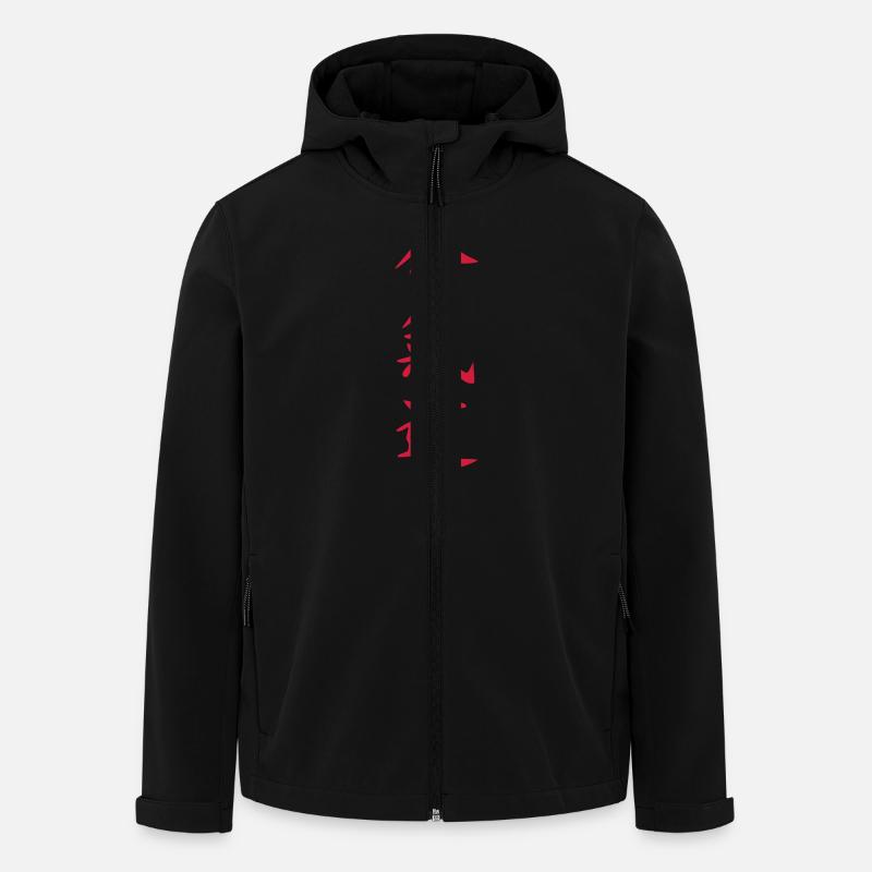 Aikido - Veste softshell homme en polyester recyclé Stanley/Stella - noir