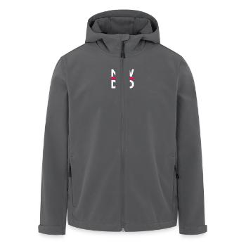 New dad - Veste softshell homme en polyester recyclé Stanley/Stella - charbon - Devant - AI Model Male 185 light (185cm)