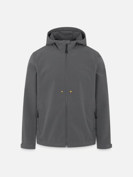 Sektglas - Recycelte Männer Softshell-Jacke von Stanley/Stella - Schwarz