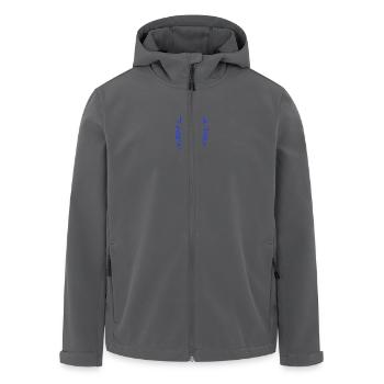 I always carry a stiff Rod - Men’s Recycled Softshell Jacket by Stanley/Stella - black - Front - AI Model Male 185 light (185cm)