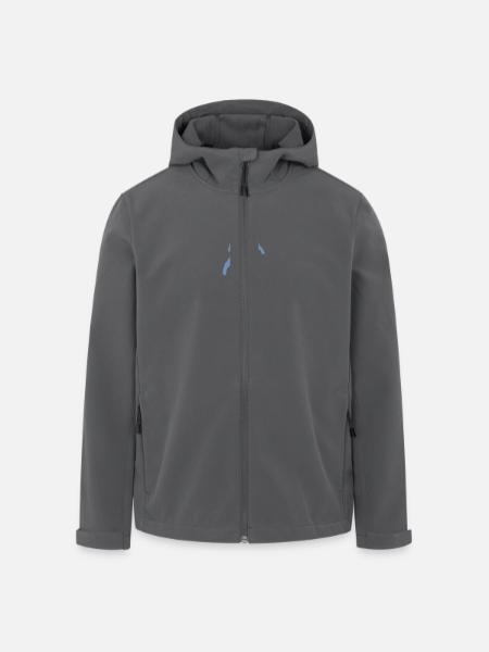 Floating Astronaut Silhouette Weightlessness - Men’s Recycled Softshell Jacket by Stanley/Stella - black