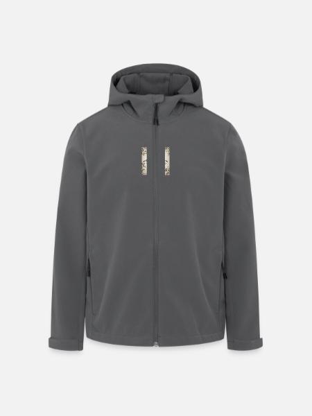 Honeybee - Men’s Recycled Softshell Jacket by Stanley/Stella - black