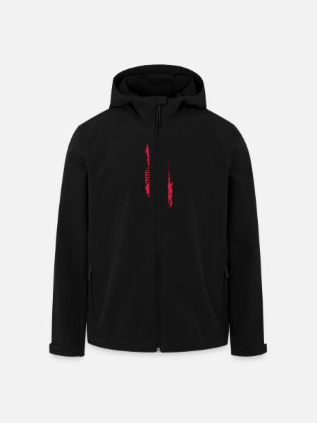Conception de l’albanaise - Veste softshell homme en polyester recyclé Stanley/Stella - noir
