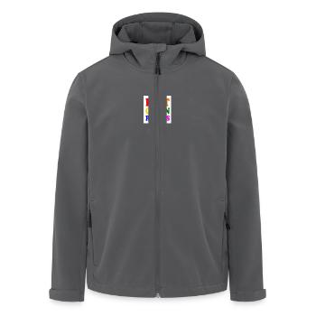 Les LGBT contre la droite - Veste softshell homme en polyester recyclé Stanley/Stella - noir - Devant - AI Model Male 185 light (185cm)