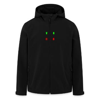 Women life freedom iran - Recycelte Männer Softshell-Jacke von Stanley/Stella - Schwarz - Vorne - AI Model Male 185 light (185cm)