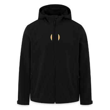 Vintage Akustikgitarre Tribal Baum - Recycelte Männer Softshell-Jacke von Stanley/Stella - Schwarz - Vorne - AI Model Male 185 light (185cm)