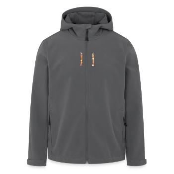 Matera, Italien - Historische Architektur im - Recycelte Männer Softshell-Jacke von Stanley/Stella - Anthrazit - Vorne - AI Model Male 185 light (185cm)