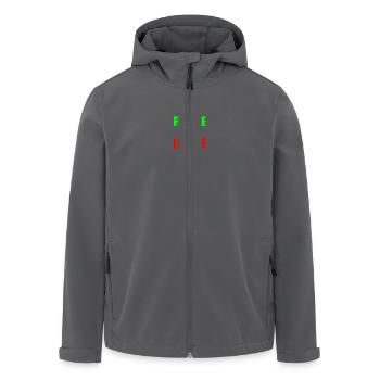 Femme vie liberté iran - Veste softshell homme en polyester recyclé Stanley/Stella - noir - Devant - AI Model Male 185 light (185cm)