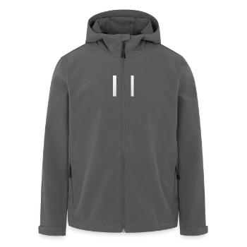 Sweat à capuche Paris Femme - Veste softshell homme en polyester recyclé Stanley/Stella - noir - Devant - AI Model Male 185 light (185cm)