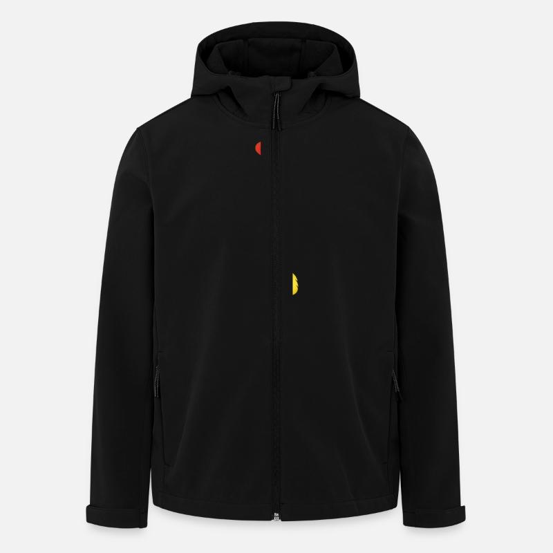 Poulet - Veste softshell homme en polyester recyclé Stanley/Stella - noir