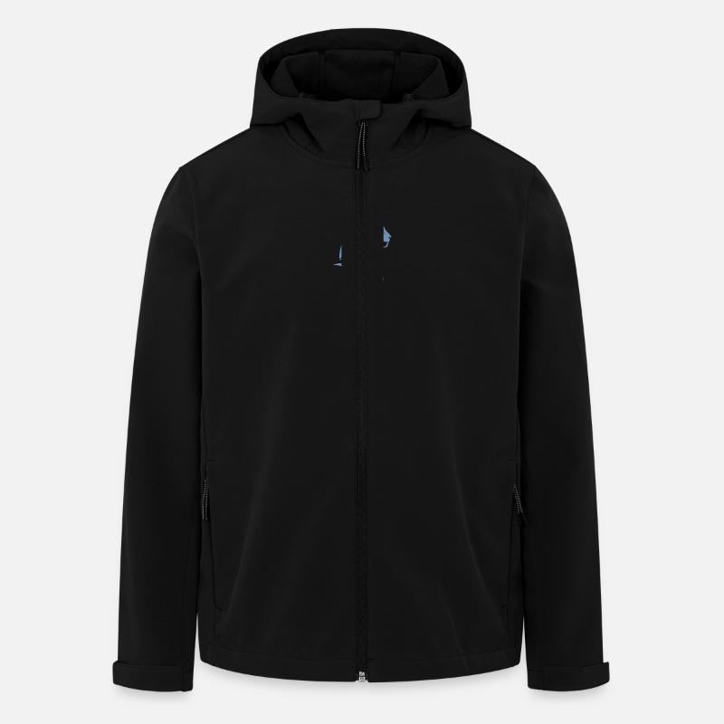 Cat Egypt Pharaoh Silhouette - Men’s Recycled Softshell Jacket by Stanley/Stella - black