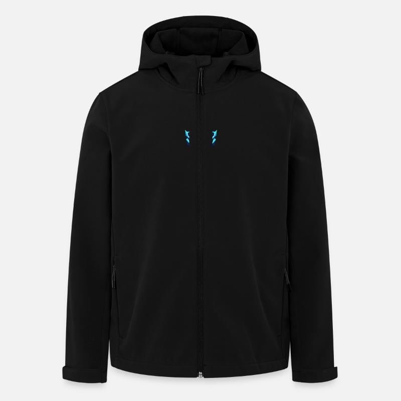 Dracheneinhorn - Recycelte Männer Softshell-Jacke von Stanley/Stella - Schwarz