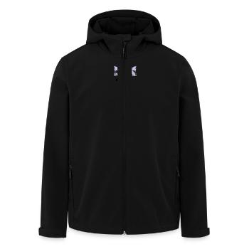 Grill Ritter / grill knight (3c) - Recycelte Männer Softshell-Jacke von Stanley/Stella - Schwarz - Vorne - AI Model Male 185 light (185cm)