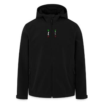 Women life freedom iran - Recycelte Männer Softshell-Jacke von Stanley/Stella - Schwarz - Vorne - AI Model Male 185 light (185cm)