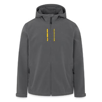 Love like jesus - Recycelte Männer Softshell-Jacke von Stanley/Stella - Schwarz - Vorne - AI Model Male 185 light (185cm)