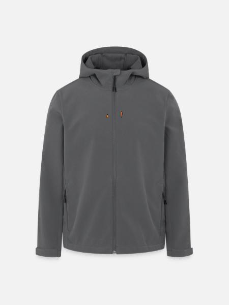 Fisch! - Recycelte Männer Softshell-Jacke von Stanley/Stella - Schwarz