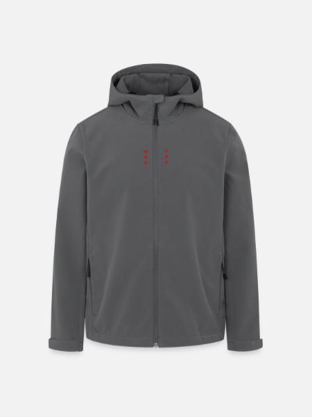 So far so good red - Men’s Recycled Softshell Jacket by Stanley/Stella - black