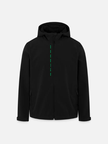Hoofing Dagger - Men’s Recycled Softshell Jacket by Stanley/Stella - black