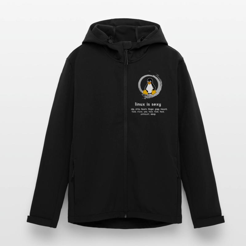 Admin Ordinateur pc programmeur Code du système Veste softshell homme en polyester recyclé Stanley/Stella