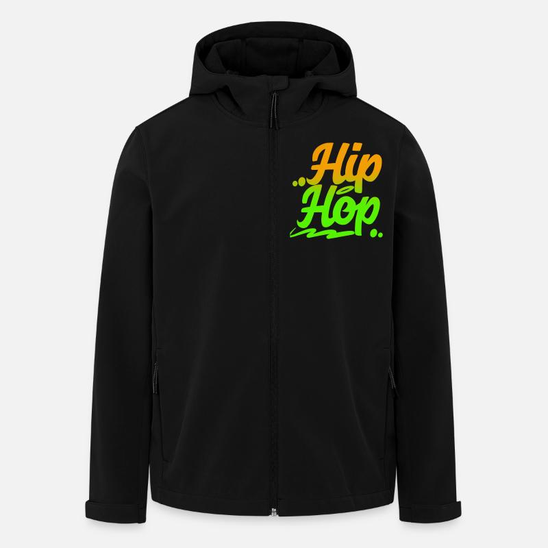 Hip Hop - Recycelte Männer Softshell-Jacke von Stanley/Stella - Schwarz