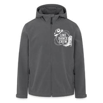 Line Dance Group Training My Dance Sport - Men’s Recycled Softshell Jacket by Stanley/Stella - anthracite - Front - AI Model Male 185 light (185cm)