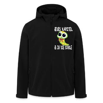 Spruch Einschulung Junge - Recycelte Männer Softshell-Jacke von Stanley/Stella - Schwarz - Vorne - AI Model Male 185 light (185cm)