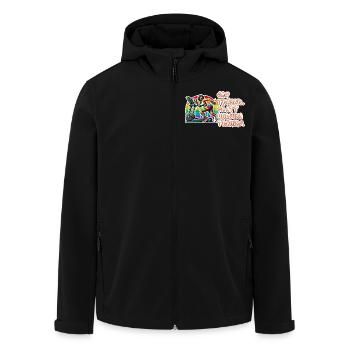 Ich übe mich darin, Sport zu vermeiden - Recycelte Männer Softshell-Jacke von Stanley/Stella - Schwarz - Vorne - AI Model Male 185 light (185cm)