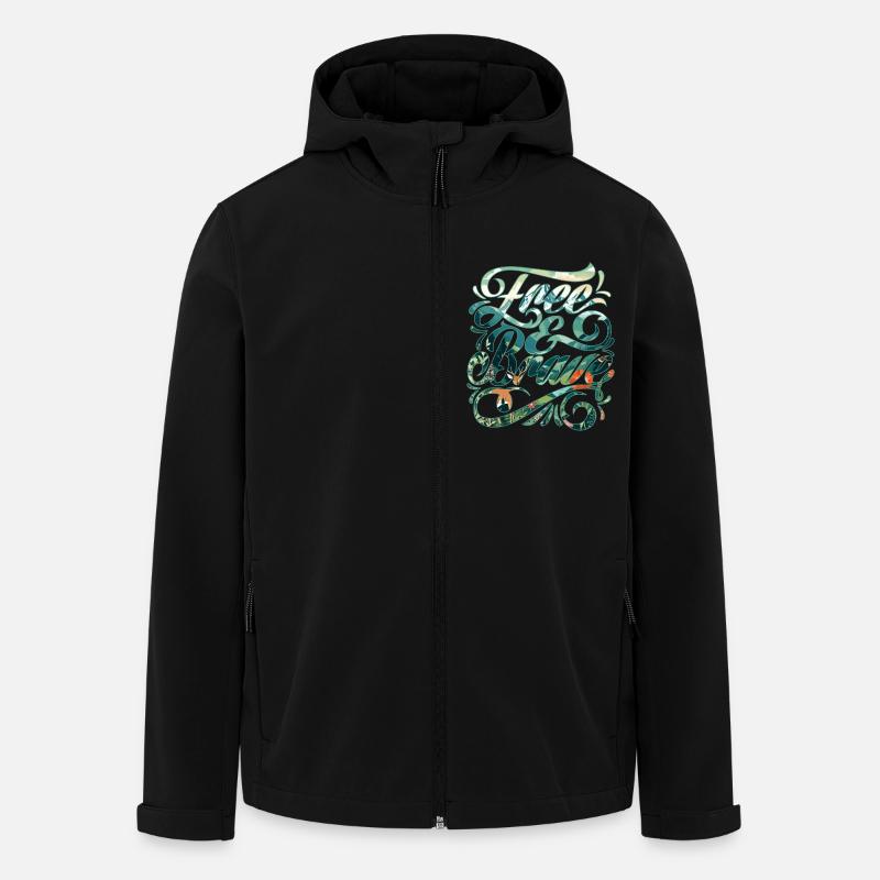 Frei und mutig 🍀 - Recycelte Männer Softshell-Jacke von Stanley/Stella - Schwarz