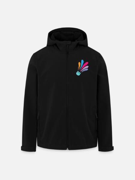 coloré federball badminton Federball Sport - Veste softshell homme en polyester recyclé Stanley/Stella - noir