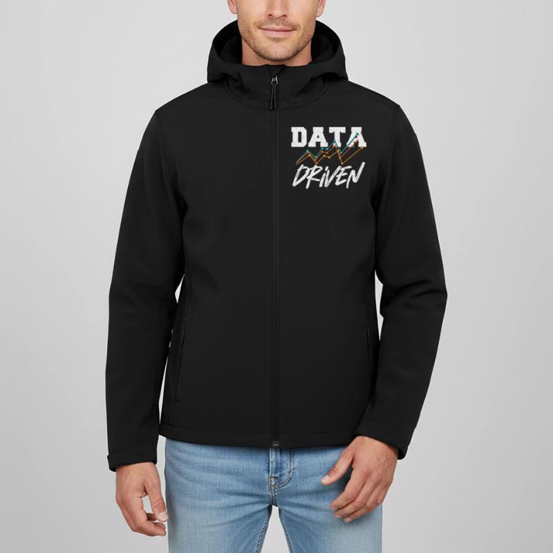 Data-driven command for Data Science Collector Men’s Recycled Softshell Jacket by Stanley/Stella