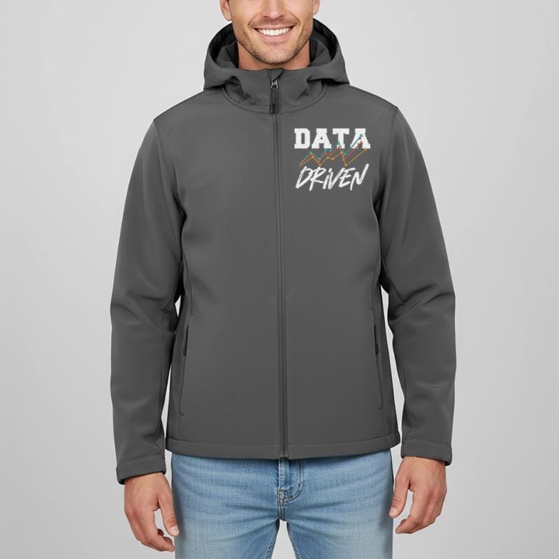 Data-driven command for Data Science Collector Men’s Recycled Softshell Jacket Discoverer by Stanley/Stella