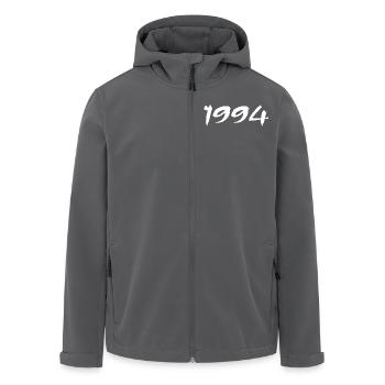 1994 31st Anniversary Gift 1994 Retro 1994 - Men’s Recycled Softshell Jacket by Stanley/Stella - anthracite - Front - AI Model Male 185 light (185cm)