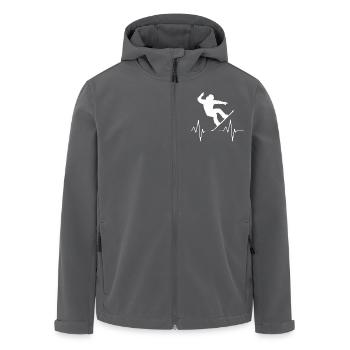 Snowboard Snowboarding Snowboardurlaub Snowboarder - Recycelte Männer Softshell-Jacke von Stanley/Stella - Schwarz - Vorne - AI Model Male 185 light (185cm)