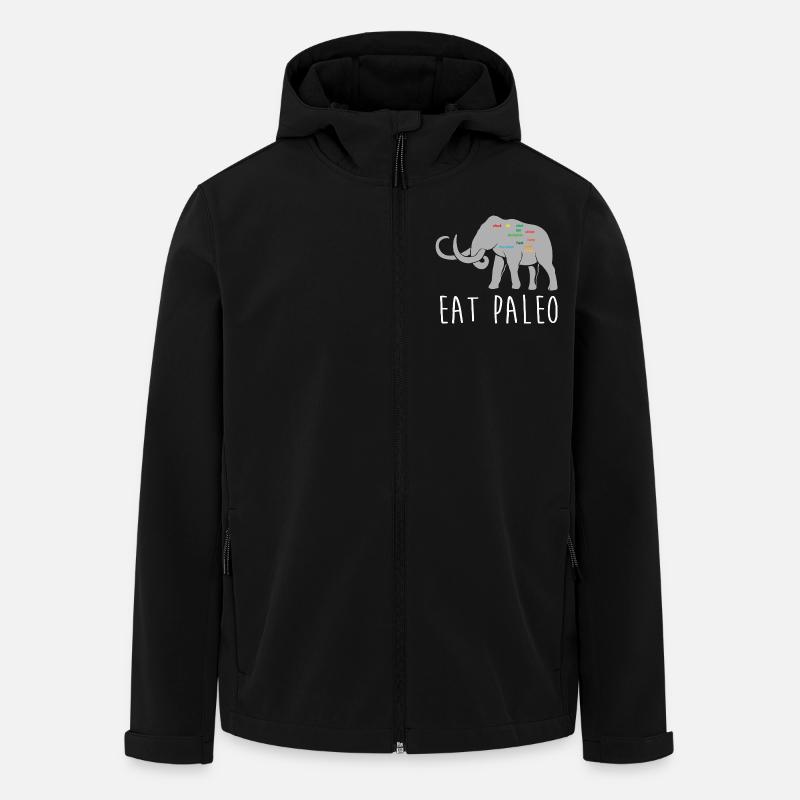 Mammut - Recycelte Männer Softshell-Jacke von Stanley/Stella - Schwarz