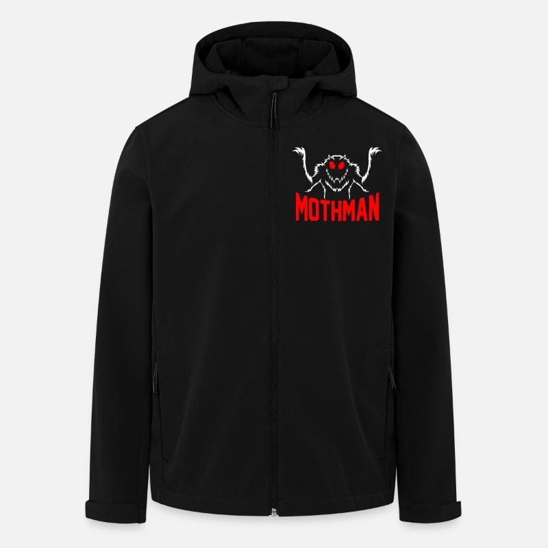 Papillon de nuit - Veste softshell homme en polyester recyclé Stanley/Stella - noir