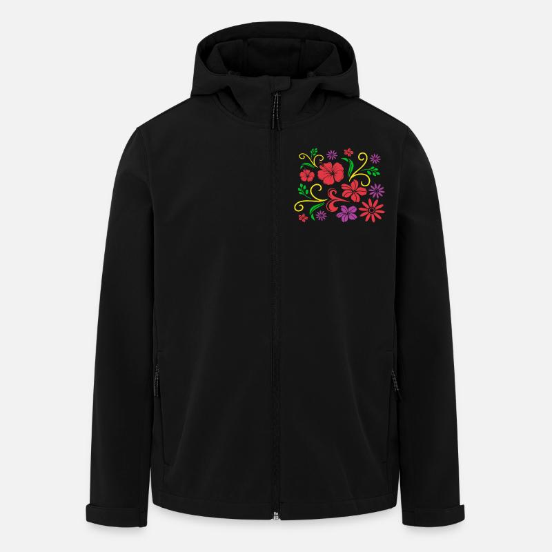 Botaniste - Veste softshell homme en polyester recyclé Stanley/Stella - noir